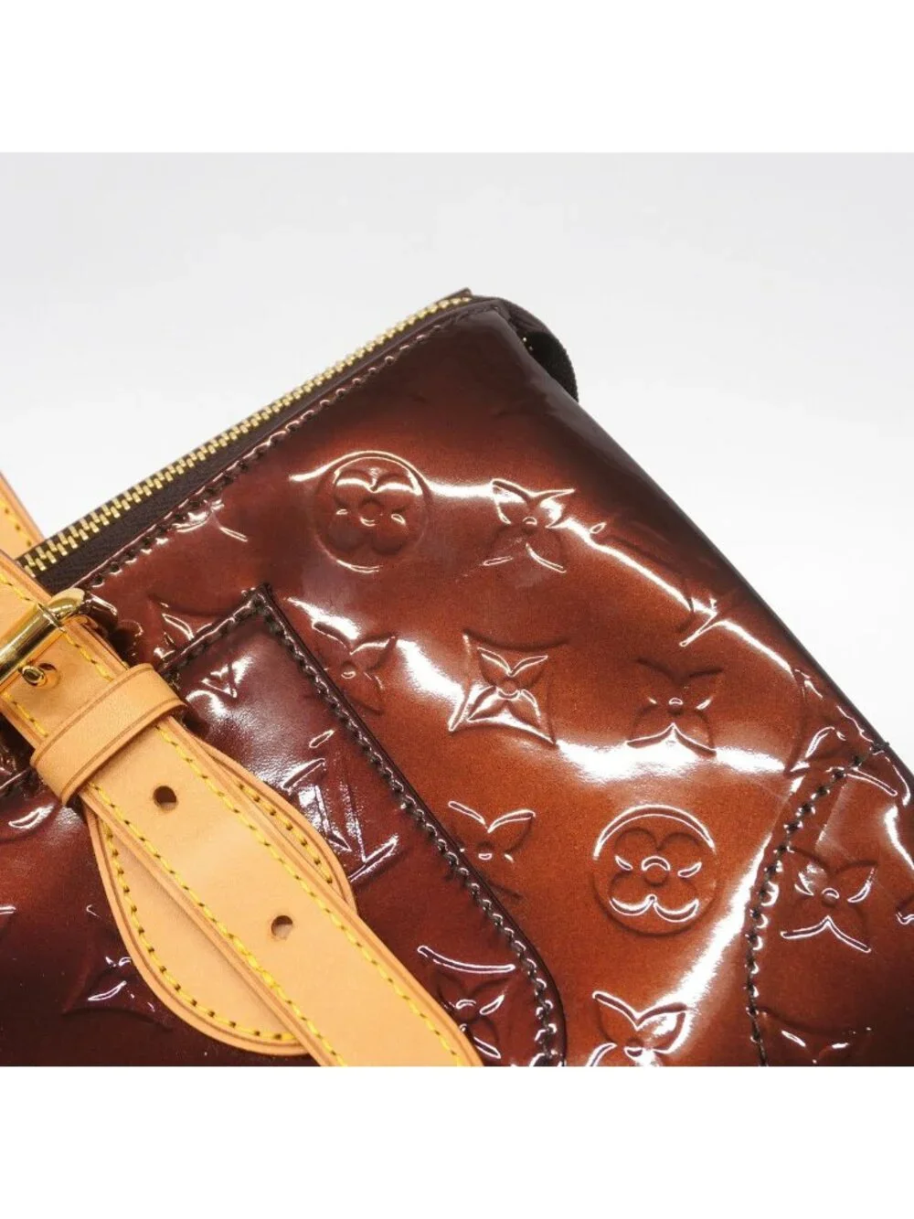 Louis Vuitton Handbag Vernis Rosewood Avenue Amarante